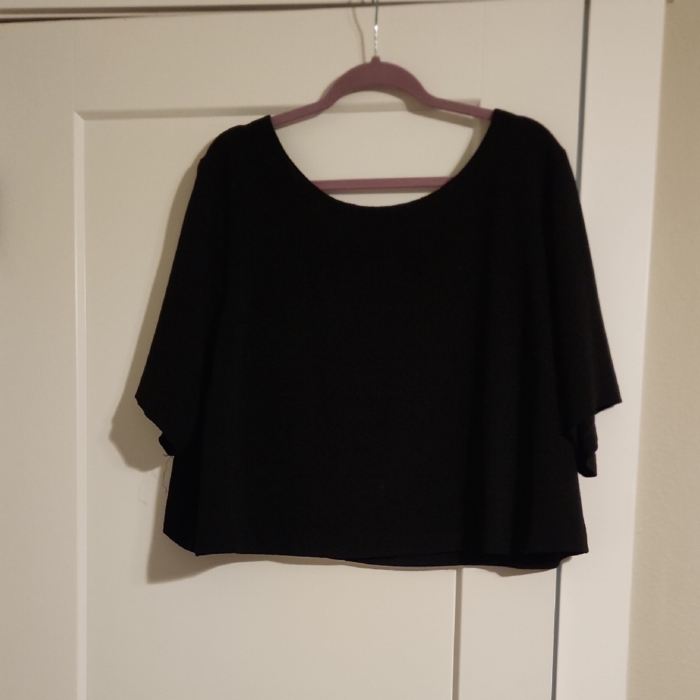 Elegant Black Women's Top
